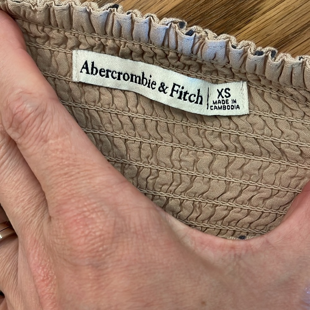 Abercrombie & Fitch - Animal Print - Wide Leg Jumpsuit - XS - Picture 7 of 9
